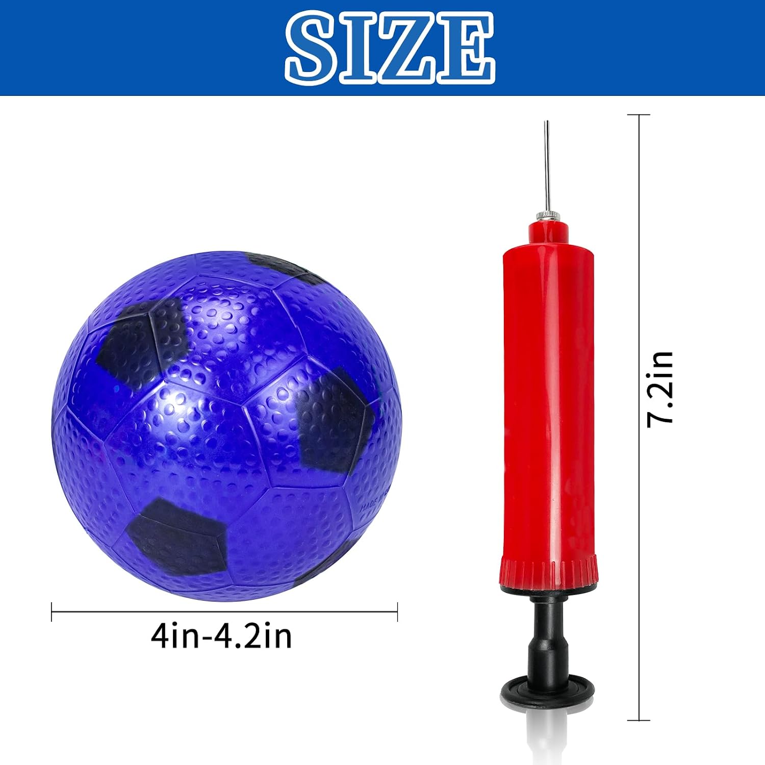 Detalle 2 de Ynanimery Small Foam Footballs for Kids