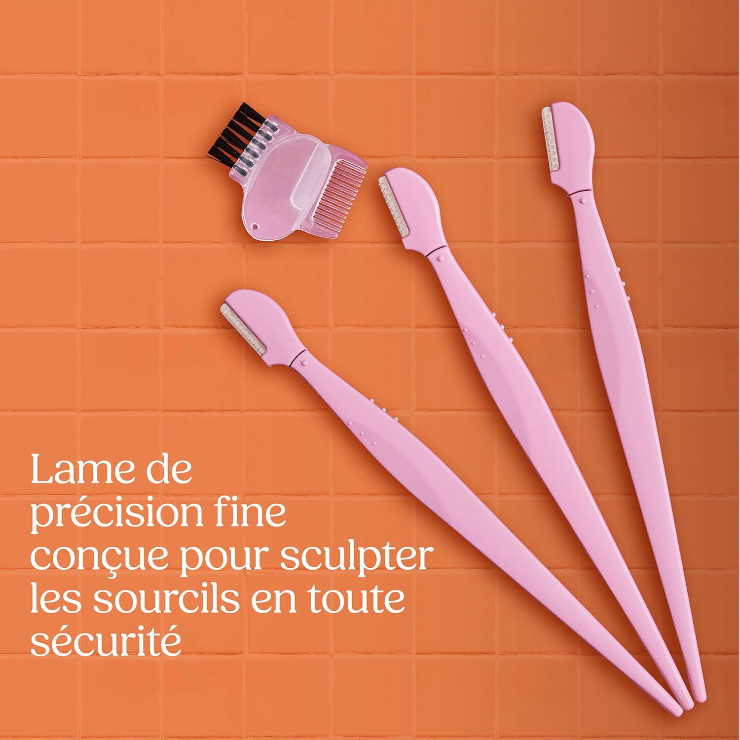 Detalle de Wilkinson Sword Intuition Eyebrow Styler : kit précis pour sourcils, 3 accessoires inclus