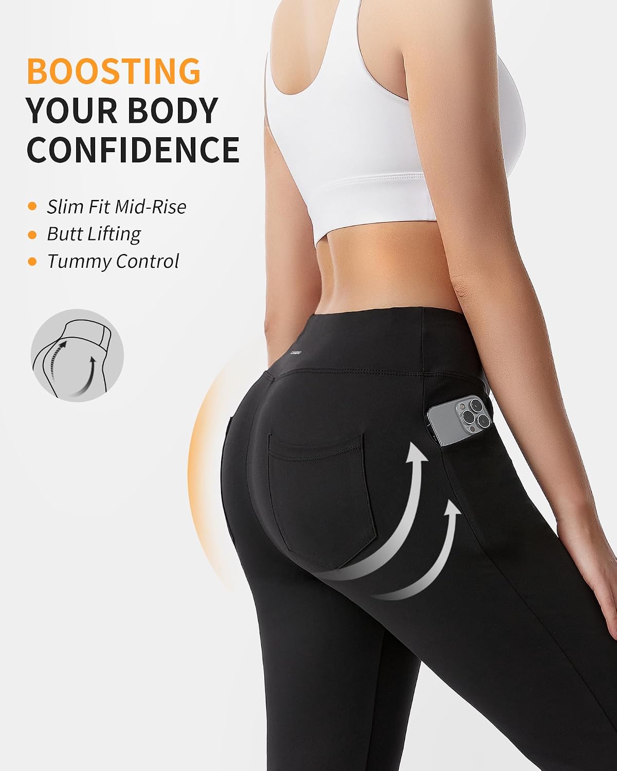 Detalle 2 de Cambivo Ladies Stretch Bootleg Trousers