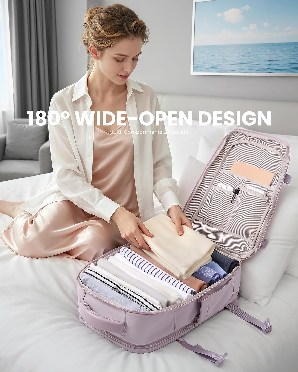 Thumbnail 4 de LOVEVOOK Travel Backpack 40L