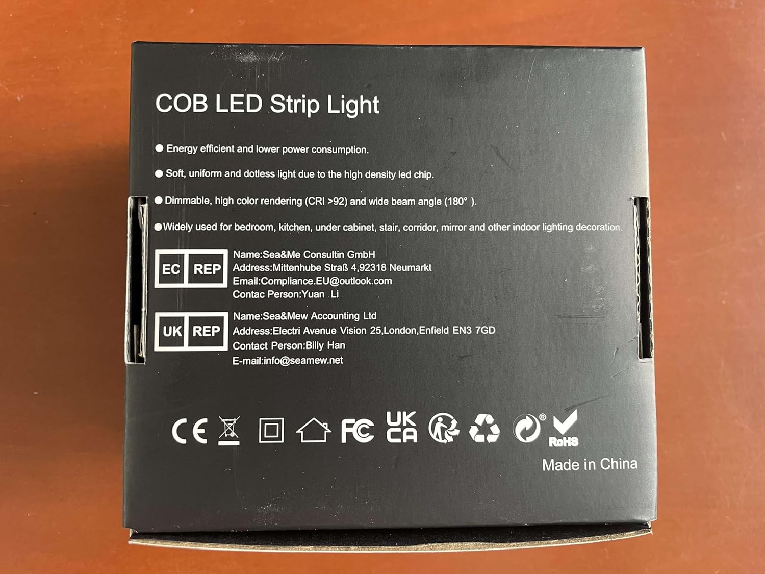 Thumbnail 1 de BERIXDEEP COB LED Streifen 24V 2700K 3m