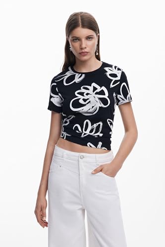 Thumbnail 1 de Desigual TS_Colorado camiseta algodón 100% negro mujer