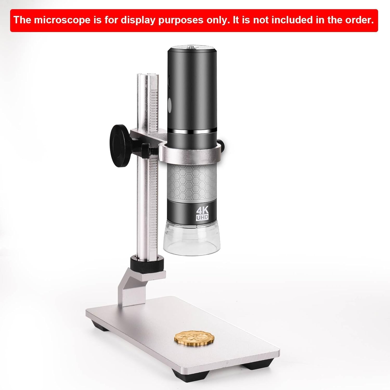 Detalle de Jiusion Universal Ständer für USB‑Mikroskop 18,5 cm