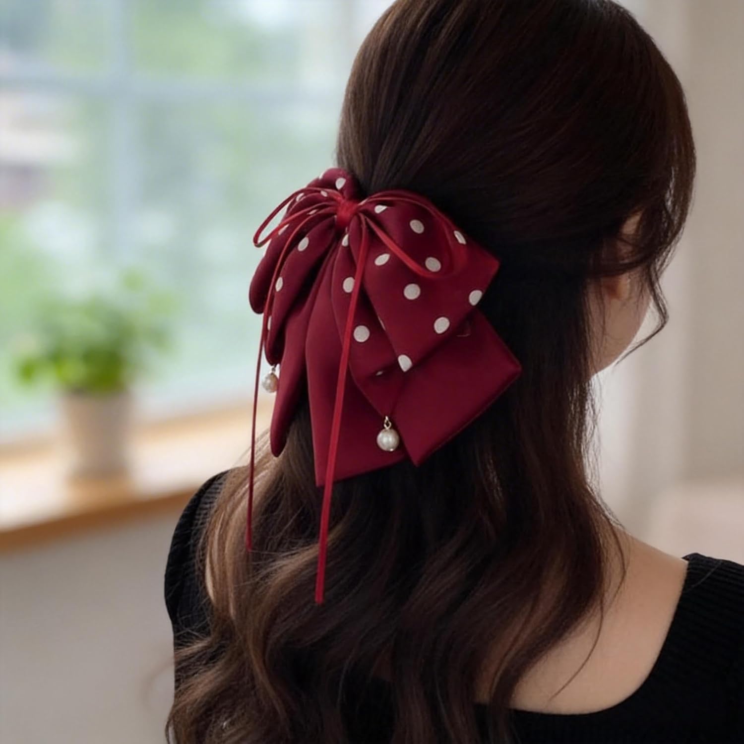 Detalle de Hair Bow Claw Clips HC-01