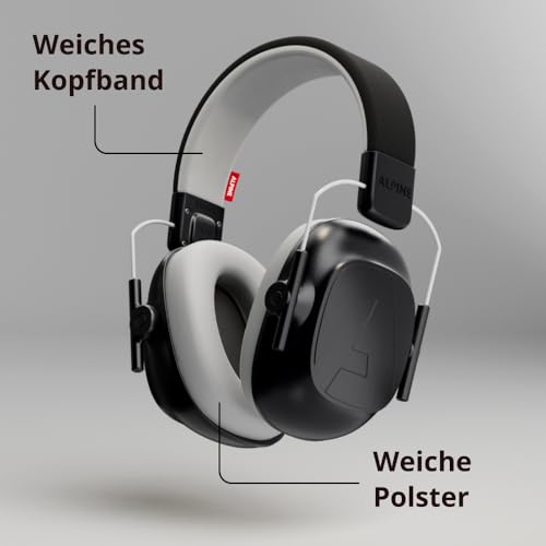 Thumbnail 4 de Alpine Muffy Gehörschutz für Kinder – 26 dB, schwarz, mit Tragetasche
