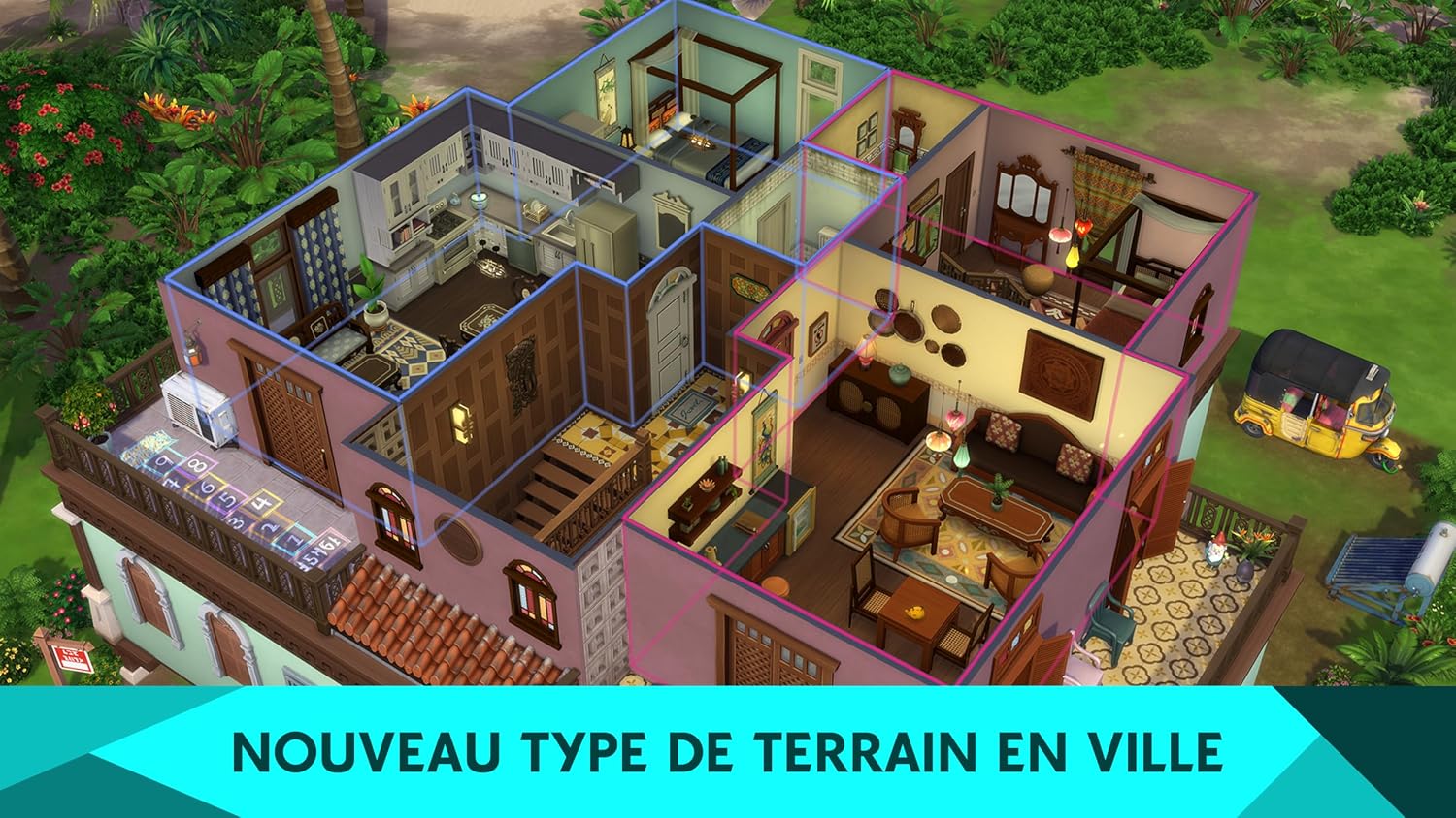 Detalle de The Sims 4 À louer sur PC (code de téléchargement EA App / Origin) — jeu vidéo en français