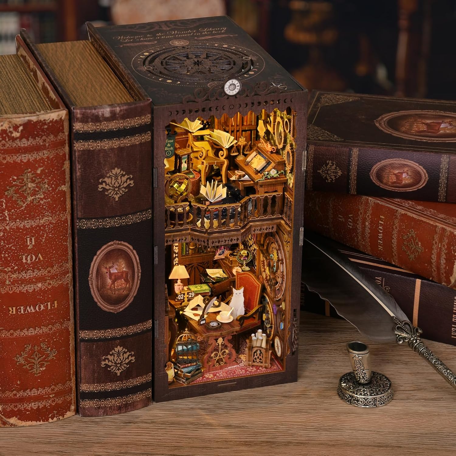 Thumbnail 5 de ETKVR Kit Book Nook Magia Tempo