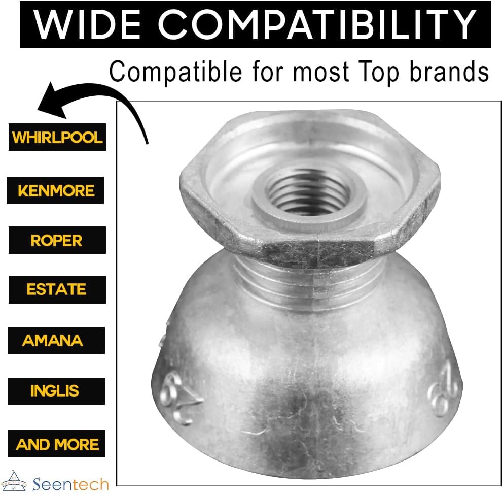 Thumbnail 1 de Seentech 8066184 Dryer Motor Pulley, Size 29, Cast Zinc Alloy