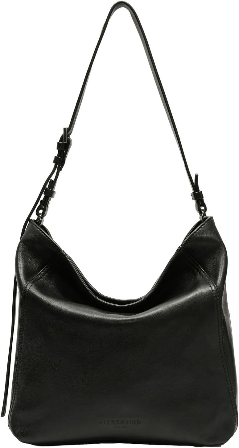 Detalle 2 de LIEBESKIND Chudy Hobo Hobo – Minimalistische Ledertasche aus hochwertigem Schafsleder