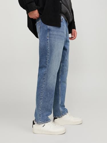 Detalle de JACK & JONES Slim Fit Jeans Jjiglenn Jjoriginal CB 815 Noos – Blue Denim (34/34)