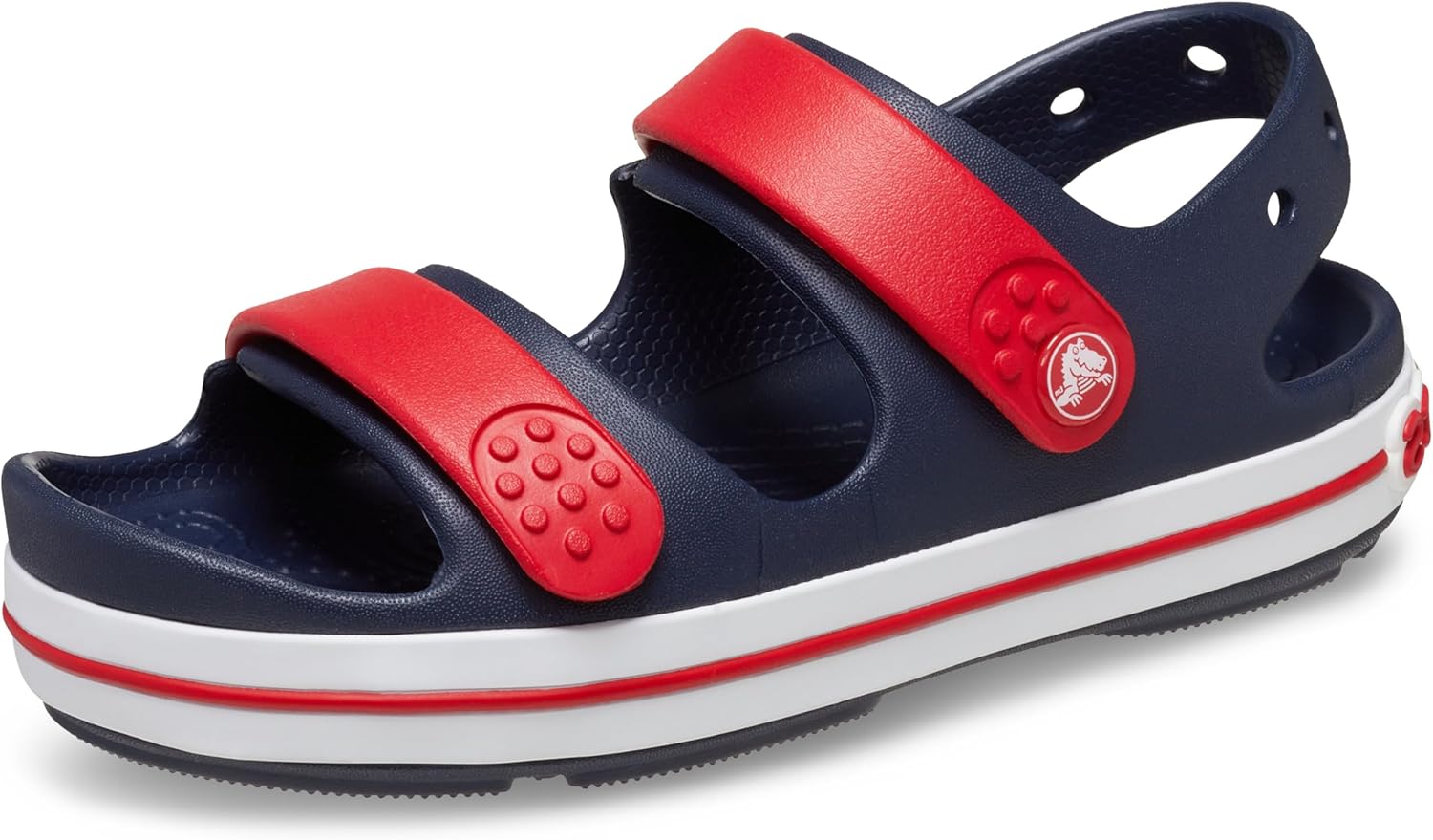 Detalle de Crocs Crocband Cruiser Sandal K: sandali estivi unisex per bambini e ragazzi