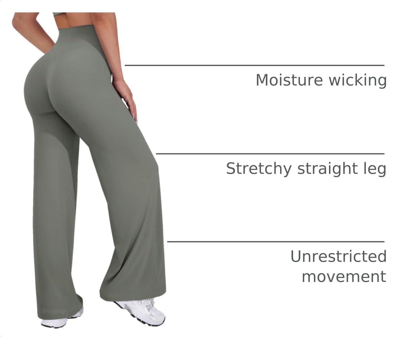 Detalle 2 de VOYJOY Wide-Leg Leggings 29-Inch