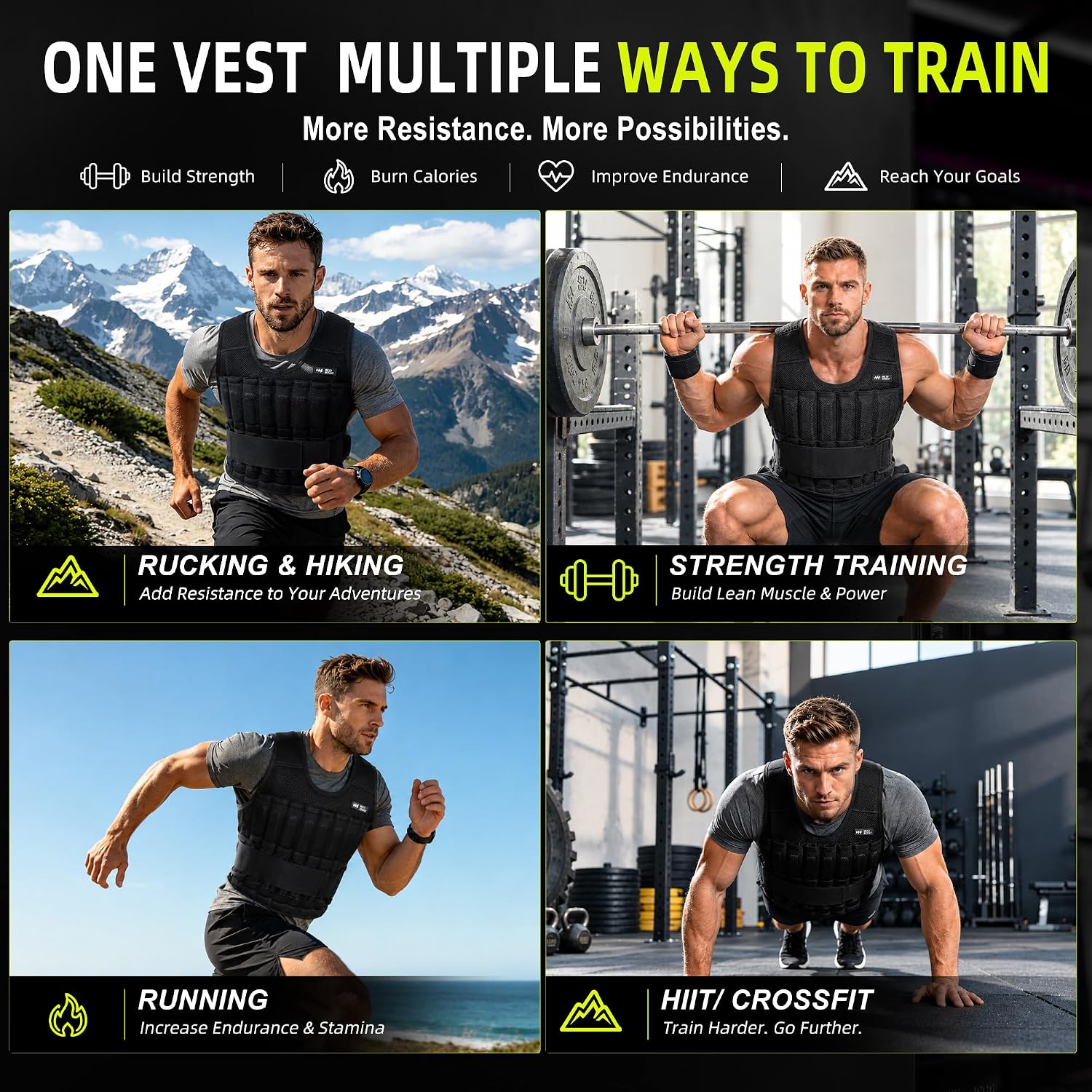 Detalle de Beatboost Weighted Vest 20 lb