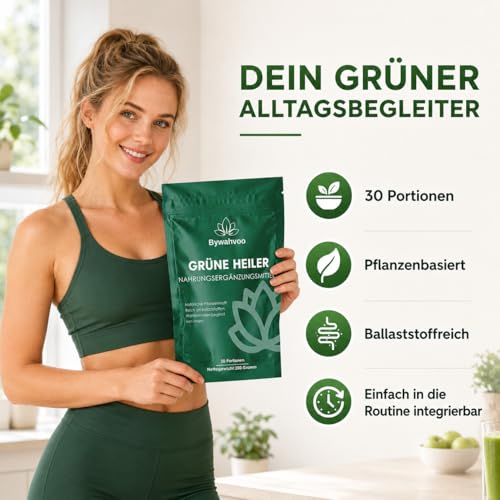 Thumbnail 9 de Grüne Entgiftungspulver – Bywahvoo, 200 g – Matcha, Gerstengras, Spirulina & Heidelbeere