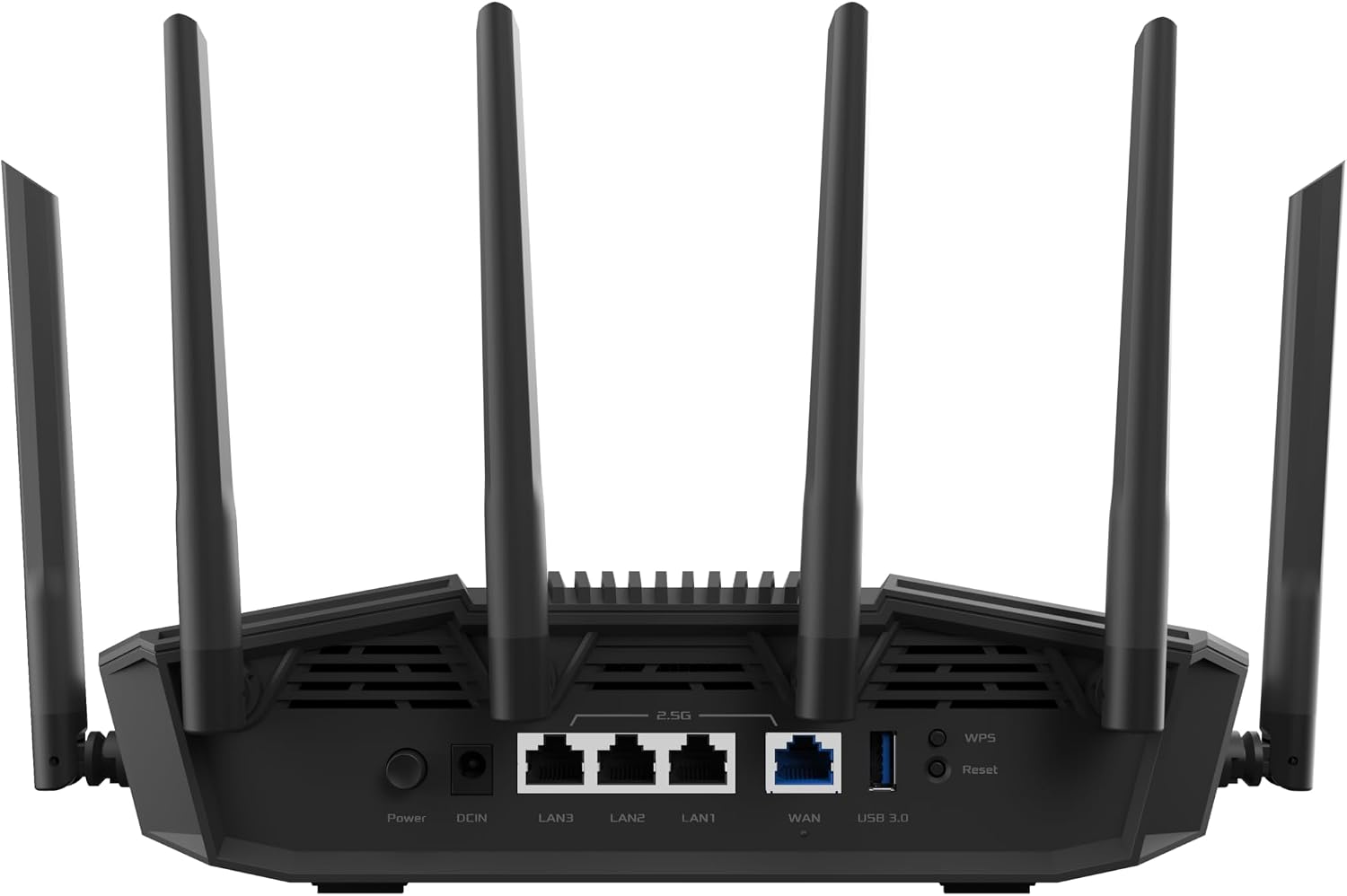 Detalle 1 de ASUS RT-BE90U BE9400 Tri-Band WiFi-7 AiMesh-Router mit 2,4-fach schnellerem Band via 320 MHz & 4096-QAM