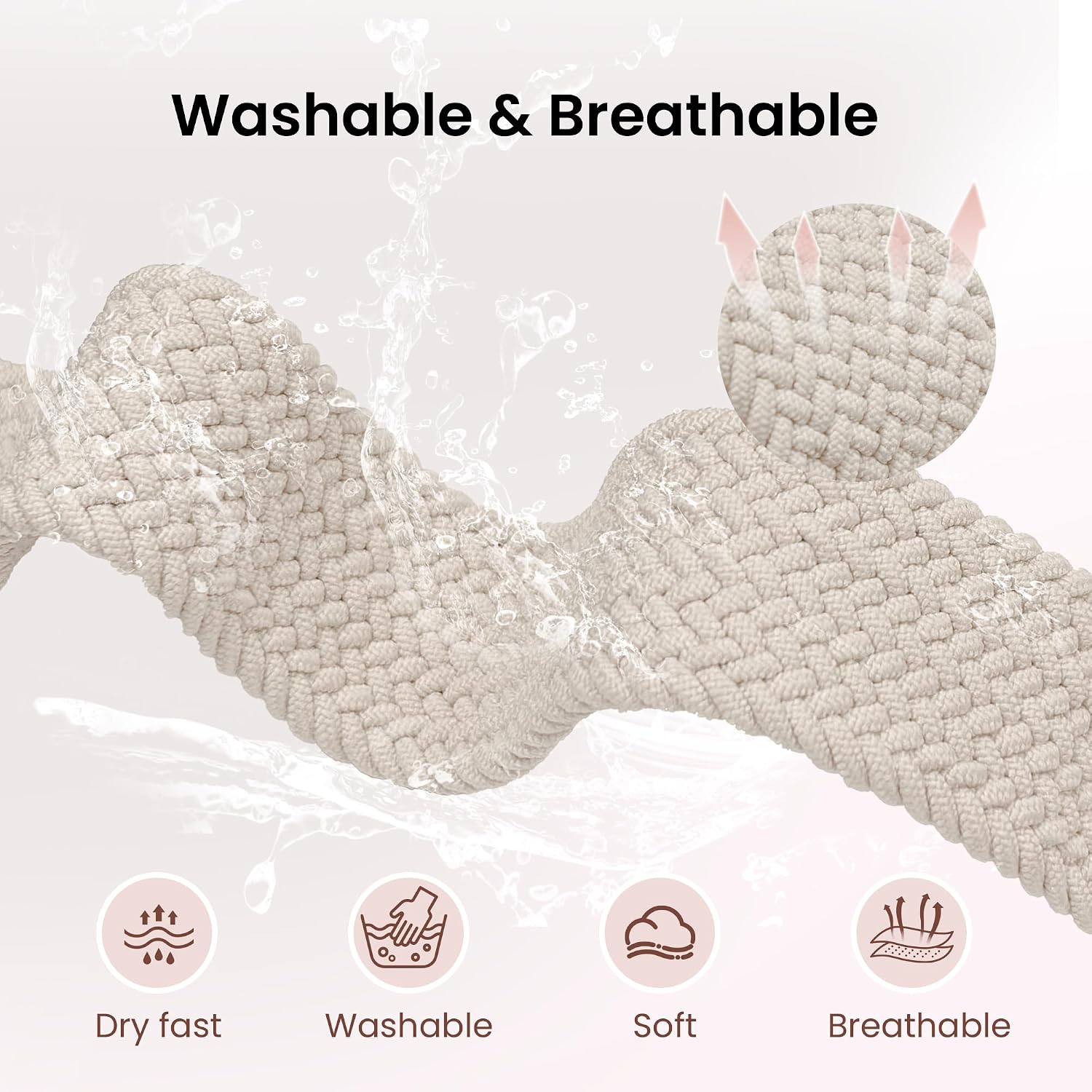 Detalle de Stretchy nylon Galaxy Watch straps
