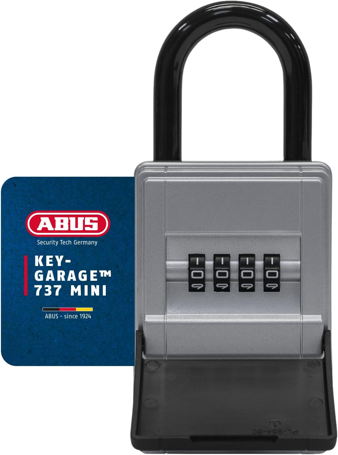 Detalle de ABUS KeyGarage 737 Mini – skrzynka na 8 kluczy z 4-cyfrowym kodem i pałąkiem