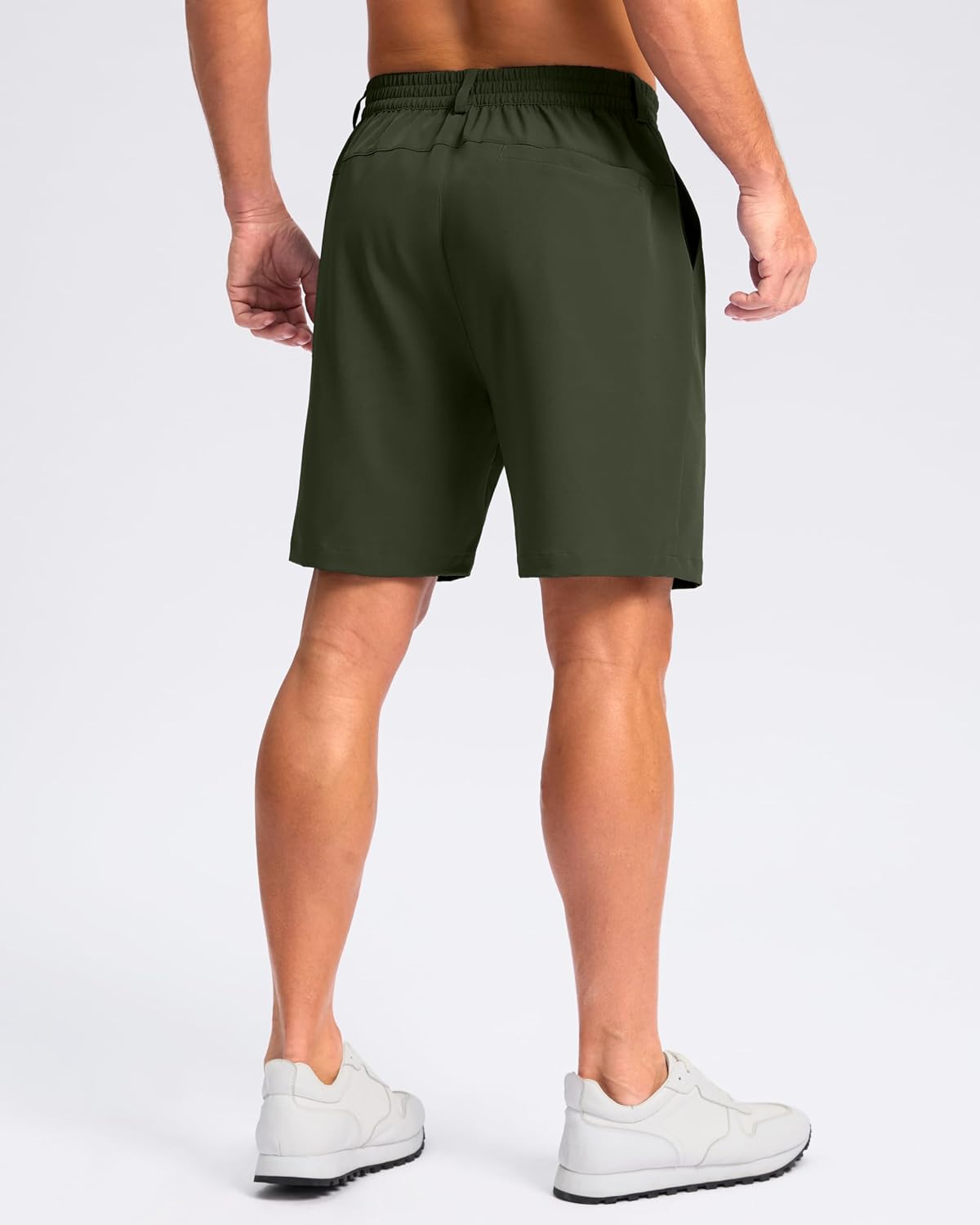 Detalle 2 de Pudolla Men's Casual Golf Shorts, 5"/7"/9" Inseams, 4-Way Stretch