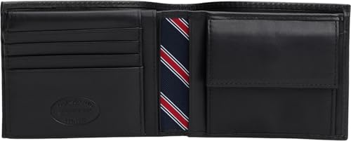 Detalle 2 de Tommy Hilfiger Uomo Portafoglio Eton con Scomparto Monete – Nero