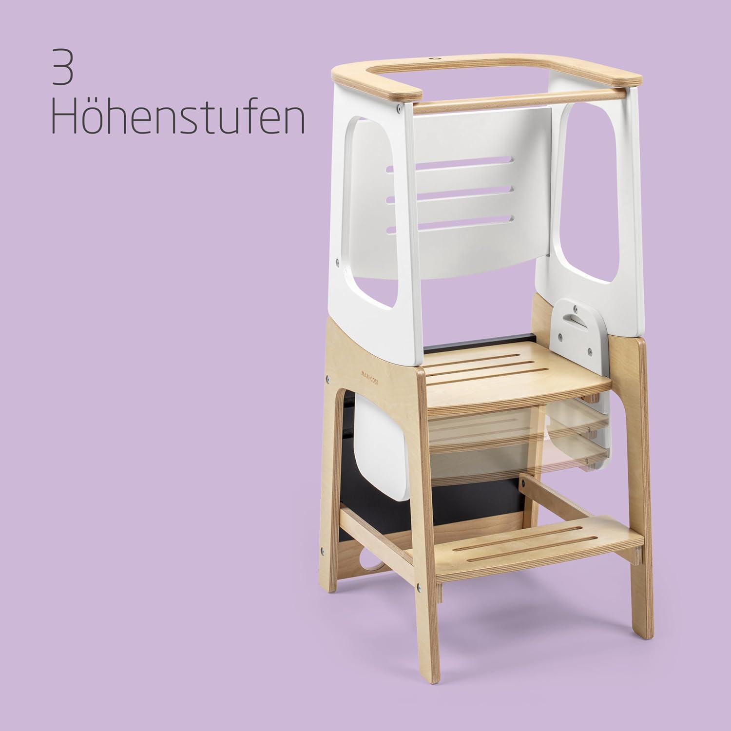 Thumbnail 2 de Maxi-Cosi Toucan 3-in-1-Lernturm Montessori Holz