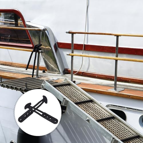 Thumbnail 8 de OUNONA Gummiband für Bootsleiter – verstellbar, 2 Stück, für Bootstele und Yachtleitern