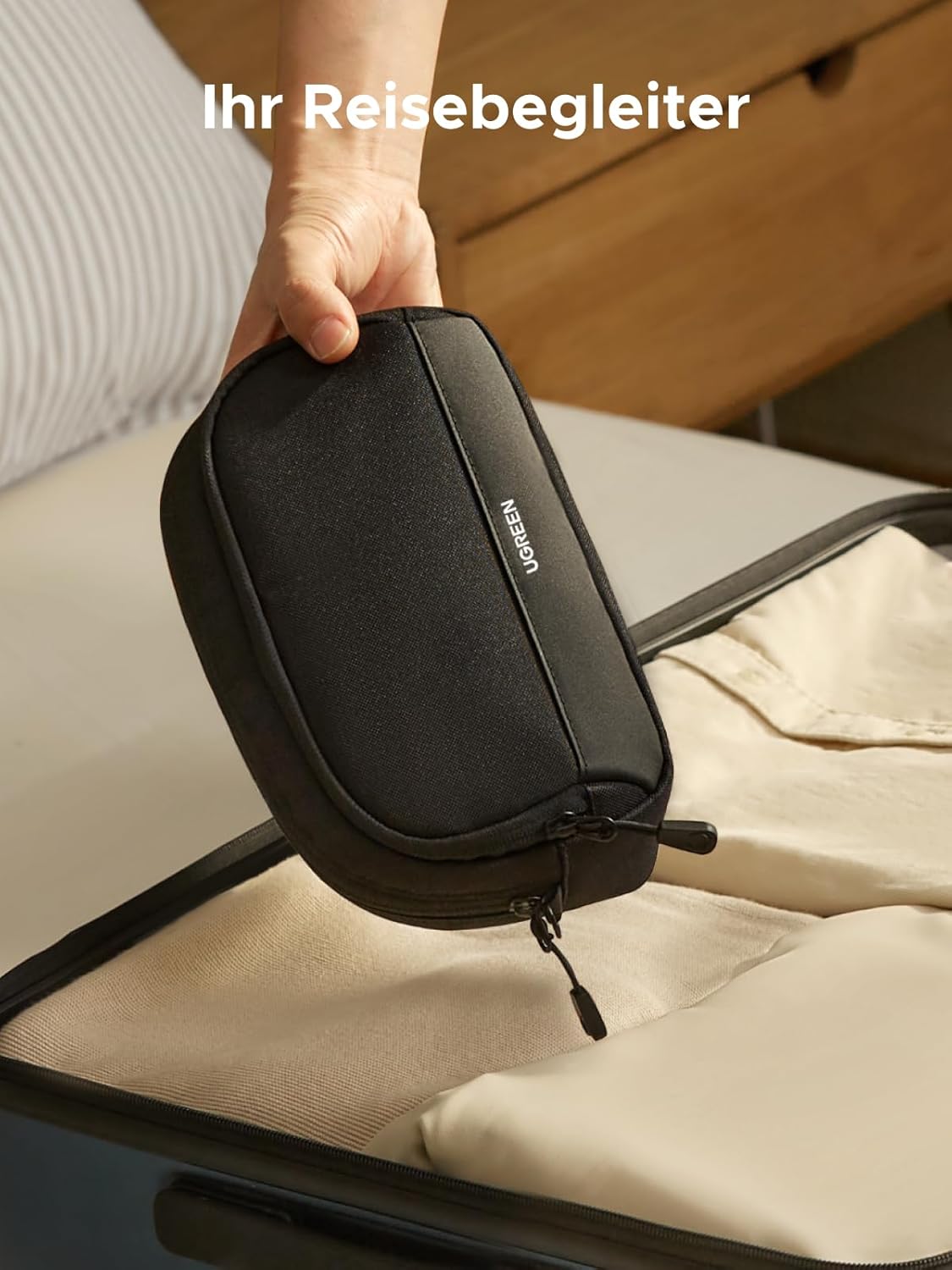 Thumbnail 4 de UGREEN Tech EDC Pouch Kabeltasche: Kabel-Organizer für Reise, Ladegeräte & mehr