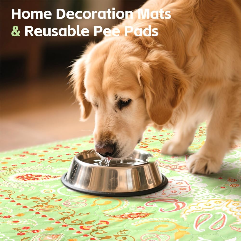 Thumbnail 5 de Deamoser Extra Large Washable Dog Pad 160x160cm – XL Reusable Whelping Mat and Floor Protector