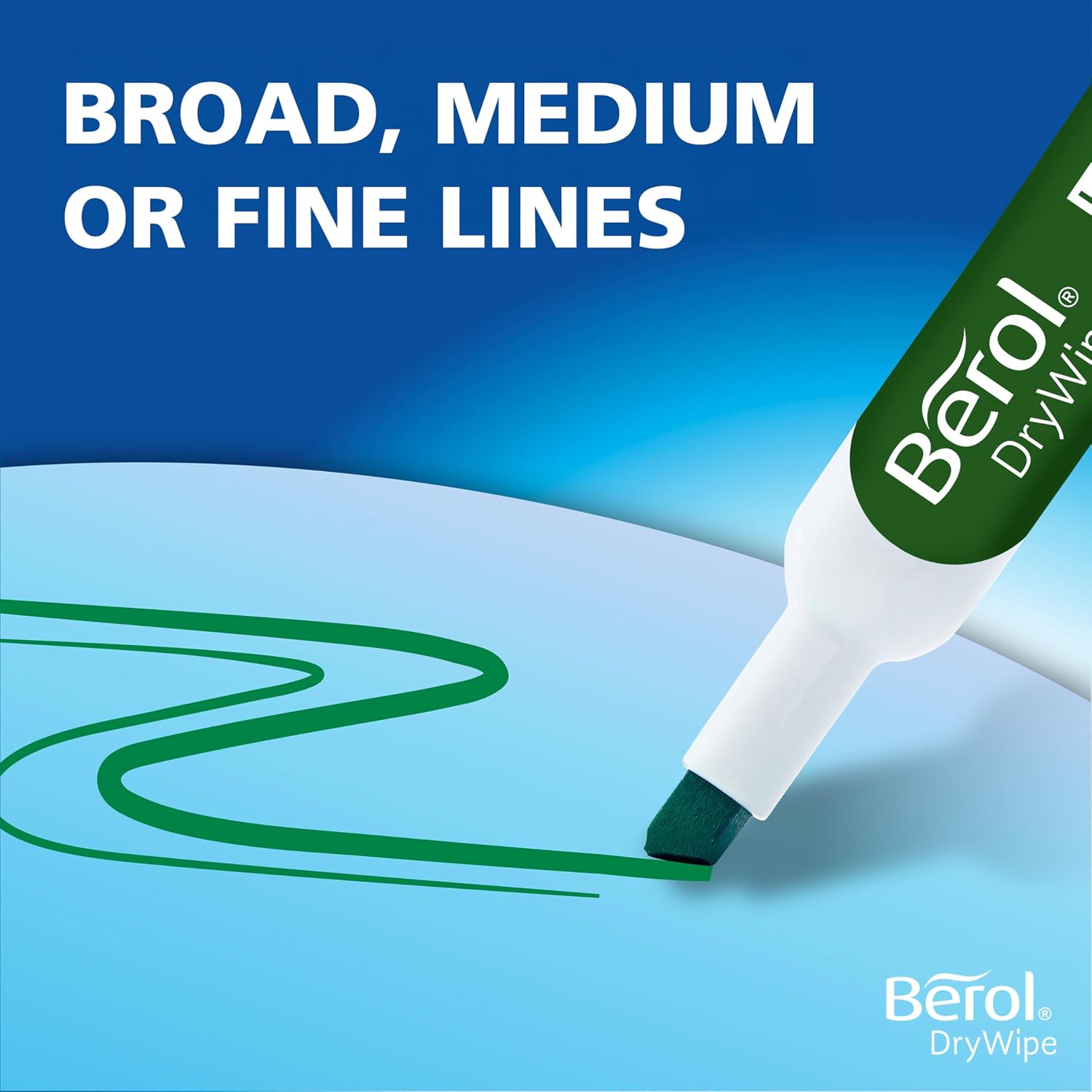 Thumbnail 5 de Berol Dry Wipe Whiteboard Marker Pens