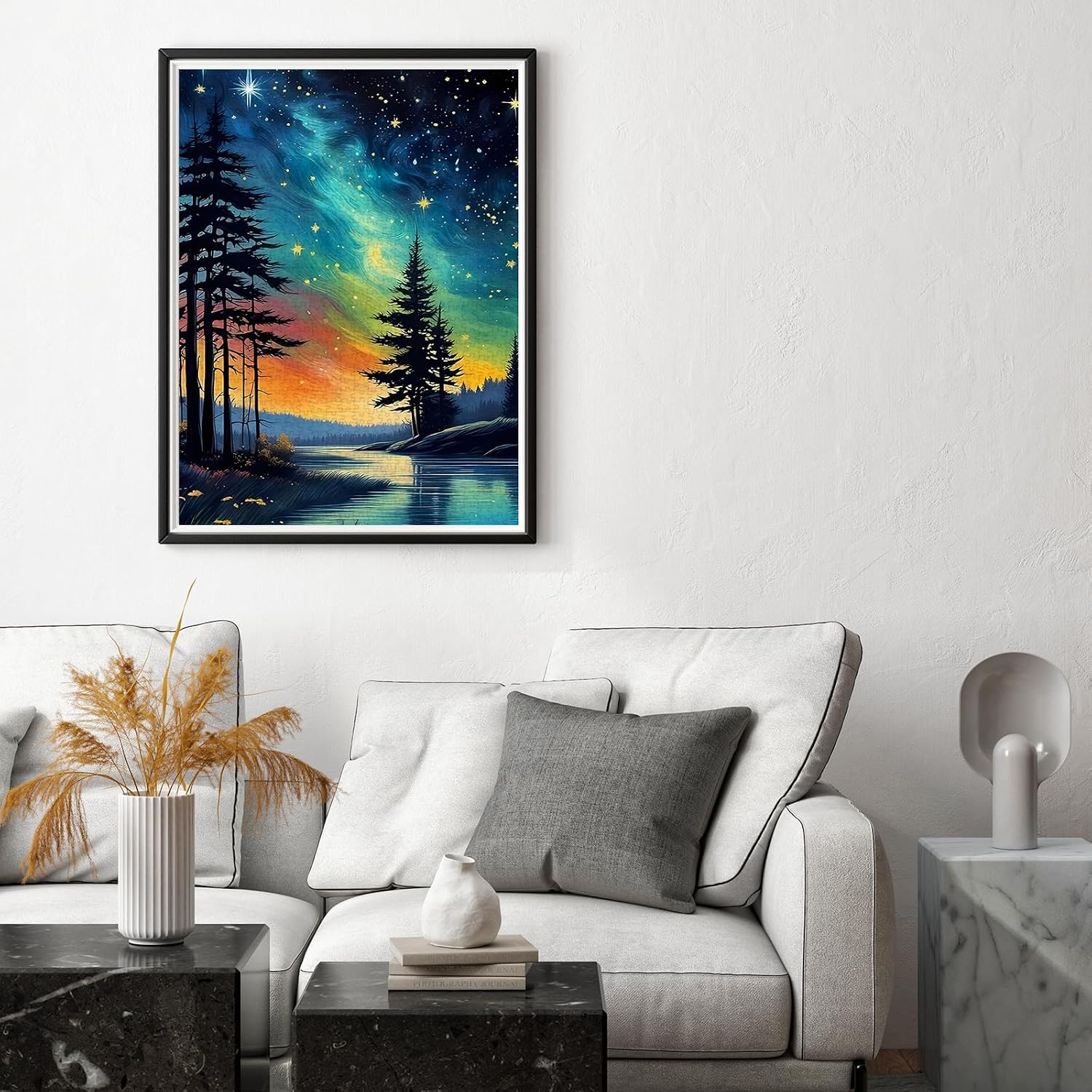 Detalle de Nordlicht Jigsaw Puzzle 1000 Teile 70 x 50 cm