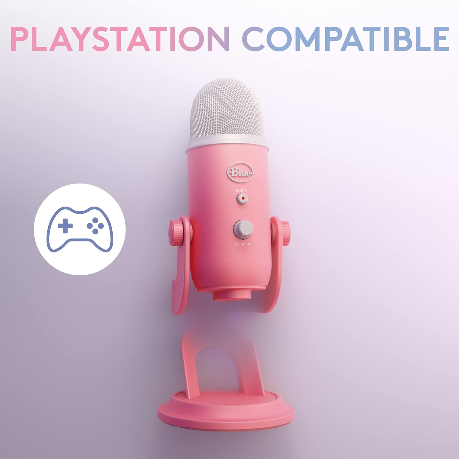 Thumbnail 6 de Logitech G Blue Yeti USB microphone with Blue VO!CE effects (Pink) for PC and Mac