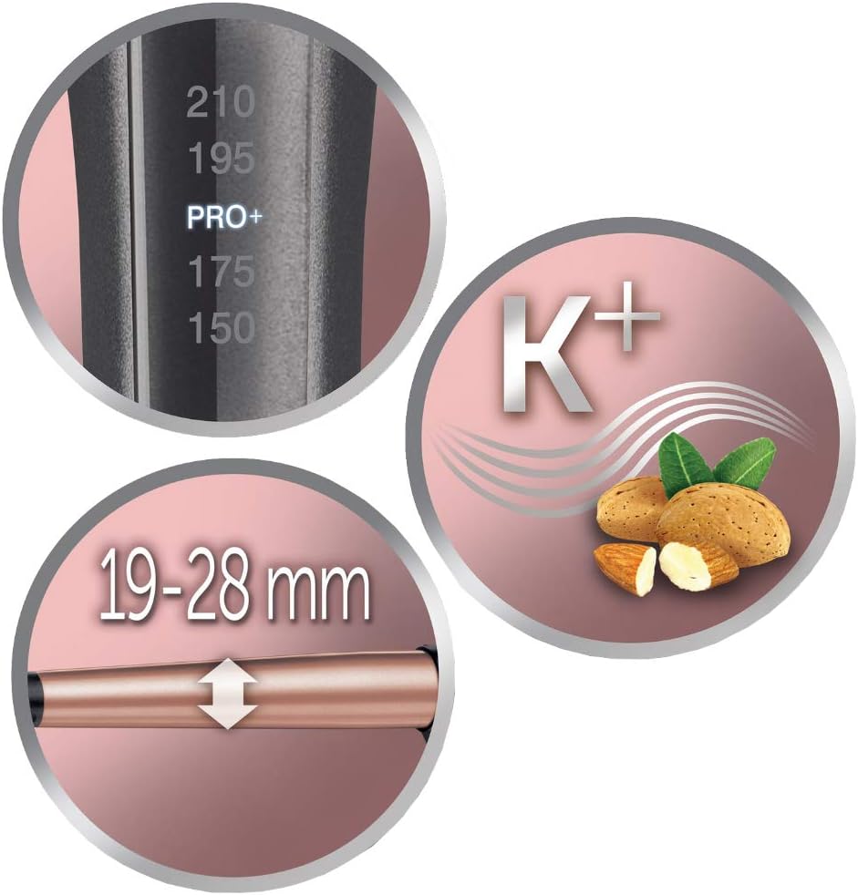 Thumbnail 3 de Remington CI83V6 – Boucleur conique 19-28 mm Keratin Protect (130-210°C) pour ondulations naturelles