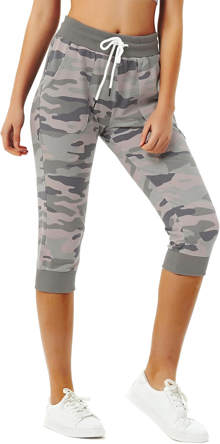 Thumbnail 6 de SPECIALMAGIC Women's Sweatpants Capri Pants Cropped Jogger Review