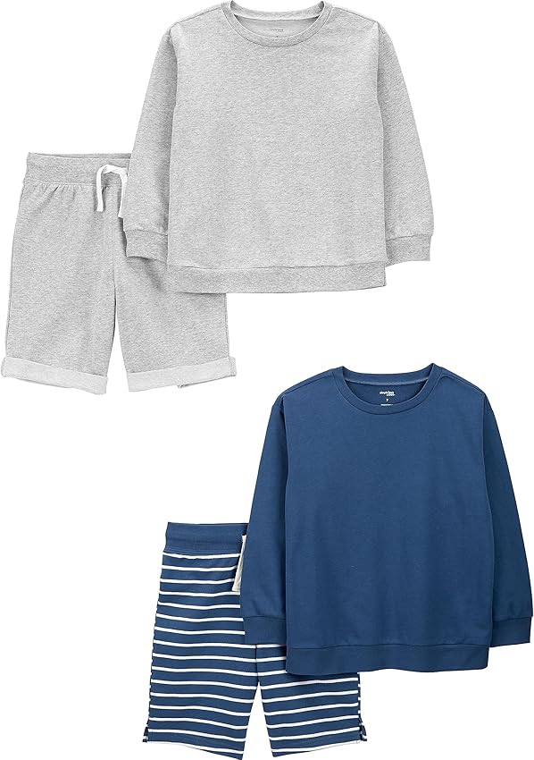 Thumbnail 4 de Simple Joys 4-Piece playwear set 2 años azul 🦕
