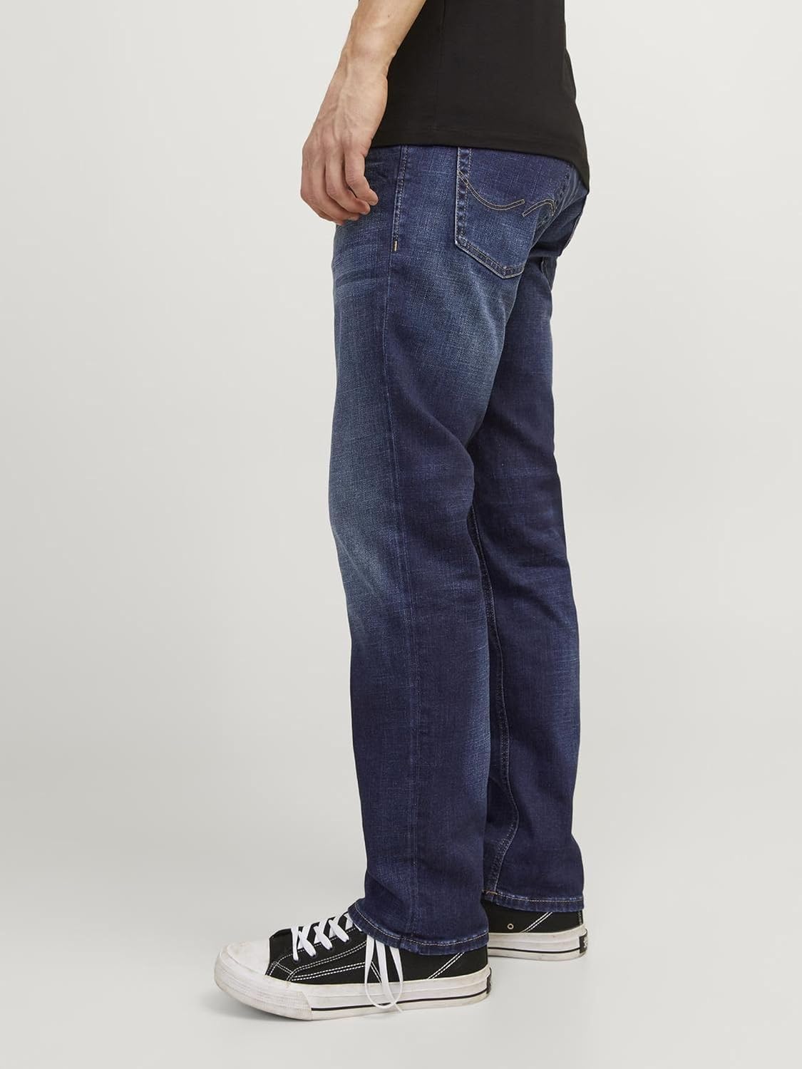 Thumbnail 6 de JACK & JONES JJICLARK JOS 278 : jean coupe regular à taille mi-haute