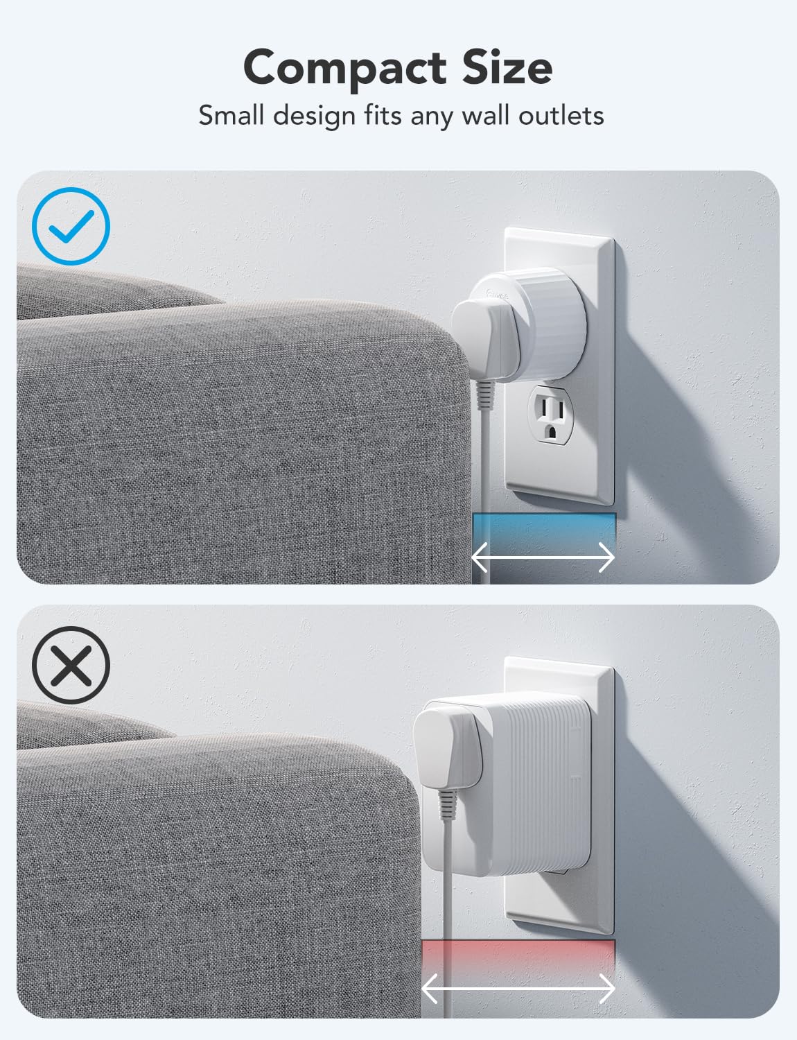 Thumbnail 4 de Govee Smart Plug 4-pack โ WiFi outlet ๐