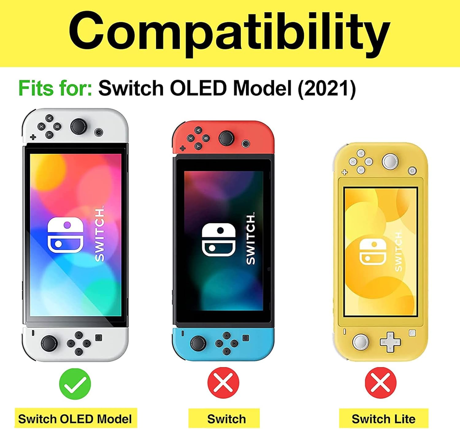 Thumbnail 1 de ProCase Flip Cover for Nintendo Switch OLED
