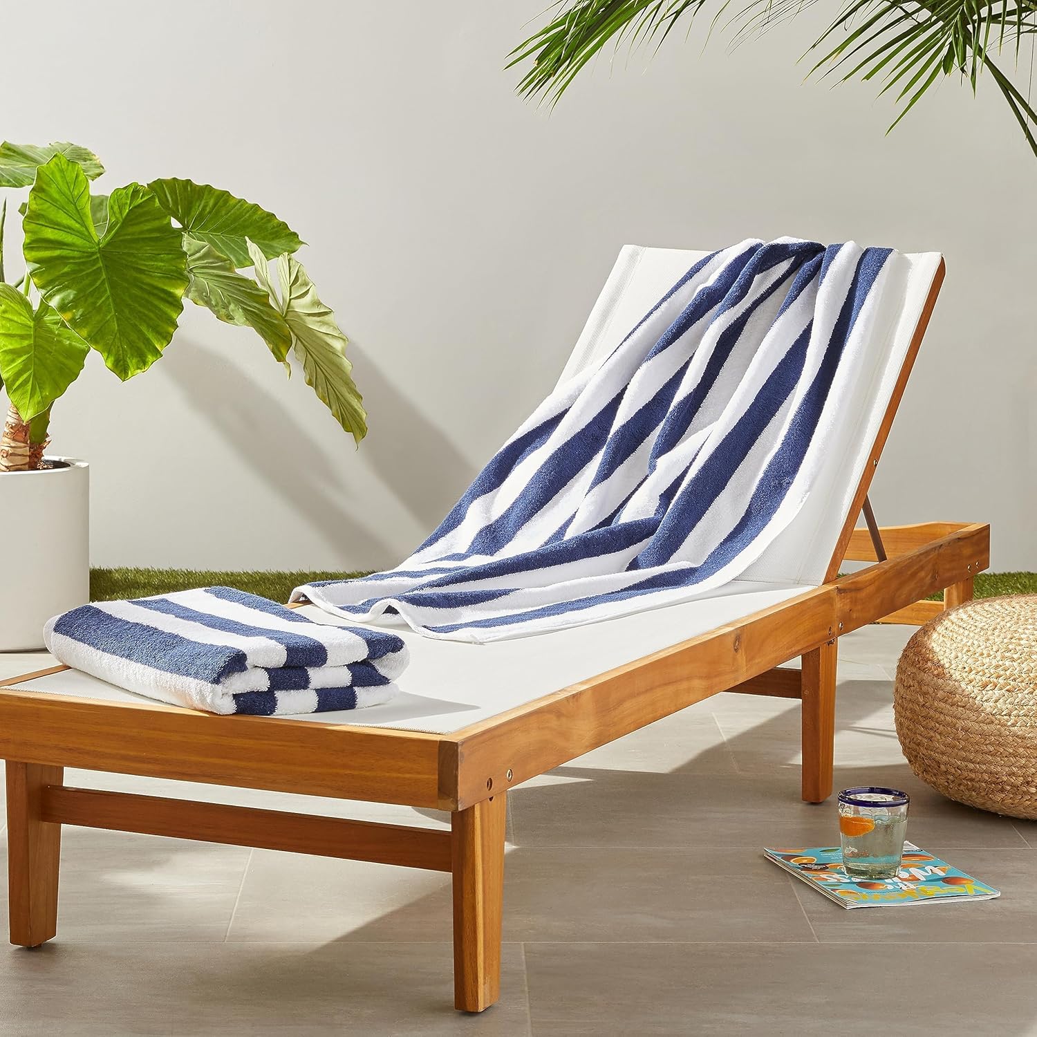Amazon Basics Strandtuch 76 x 152 cm 🏖