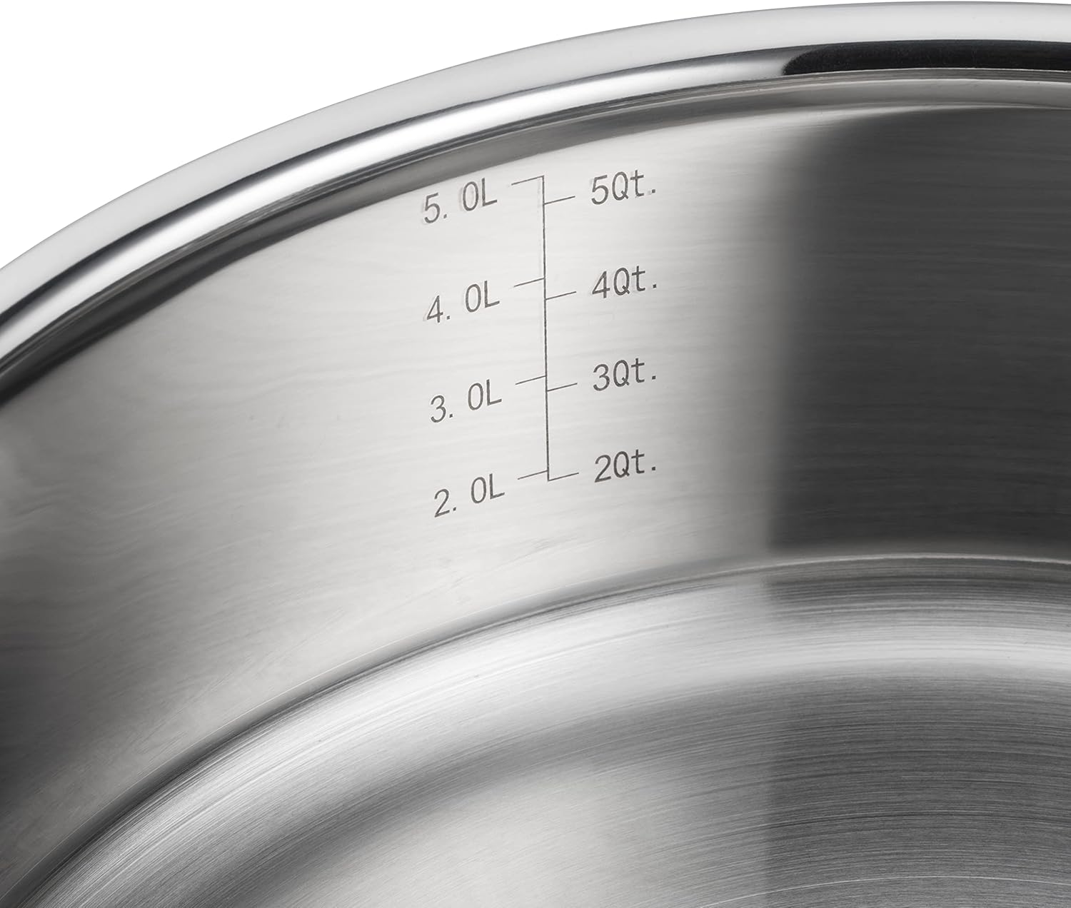 Thumbnail 4 de LE CREUSET 3-Ply Stainless Steel Sauteuse, 28 cm