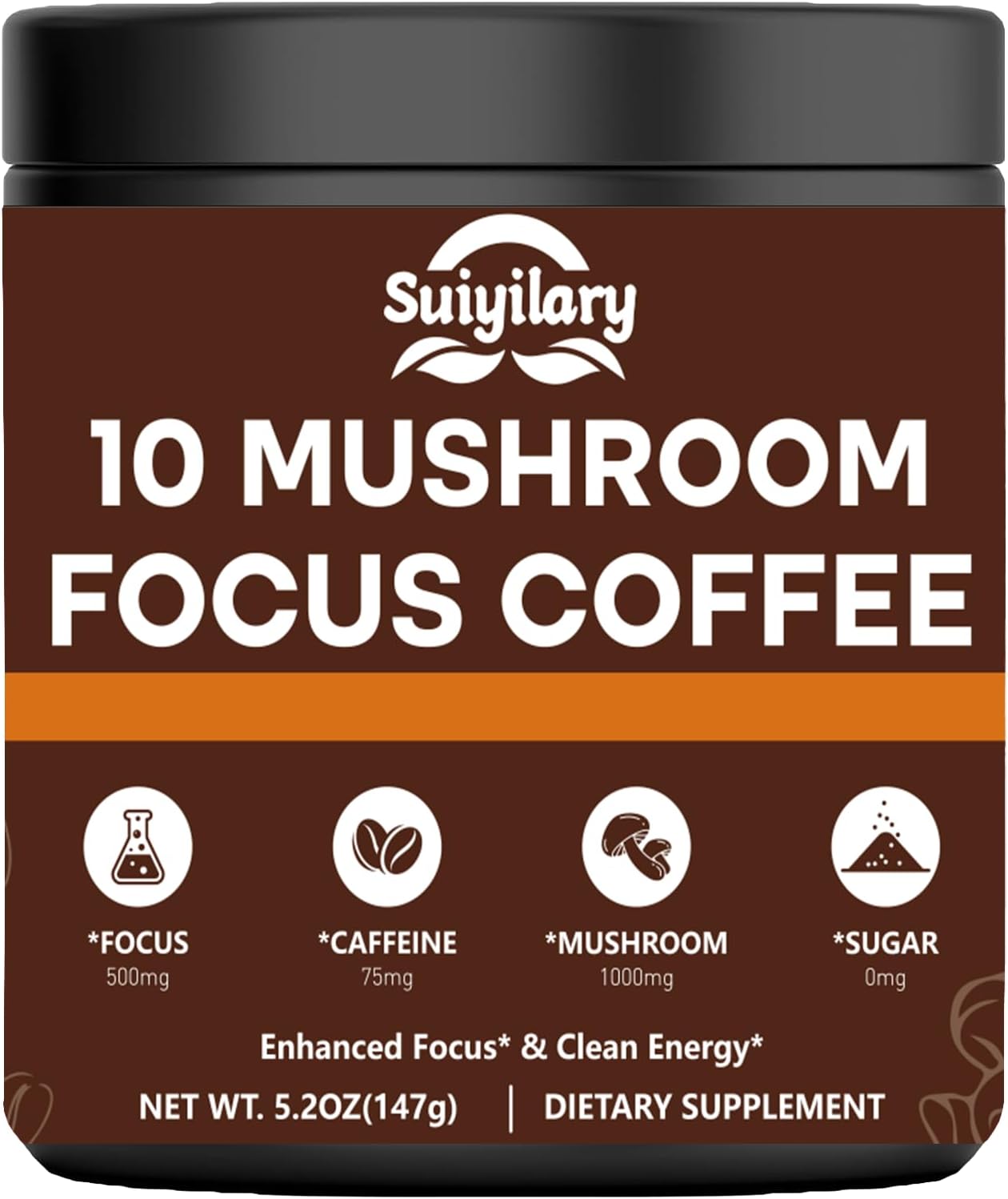 Detalle de Suiyilary Mushroom Coffee Powder 147g