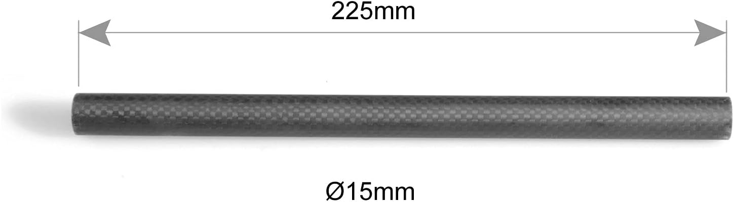 Thumbnail 3 de SMALLRIG 15mm Kohlefaser Stangen 22,5 cm