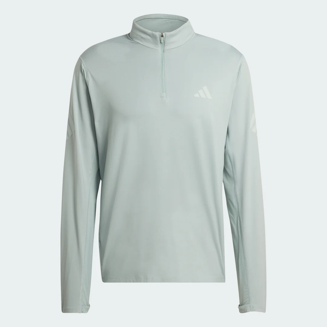 Detalle 2 de Sudadera con cremallera hasta el pecho adi365 Iconic de Adidas – Verde
