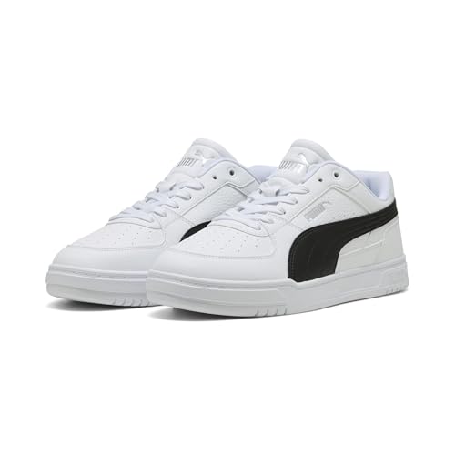 Detalle de PUMA Sneakers Caven III Unisex 44.5 – White Black Silver Metallic