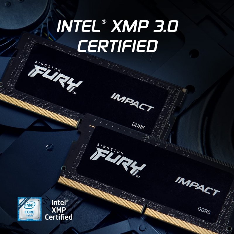 Detalle de Kingston FURY Impact DDR5 16GB 4800MHz