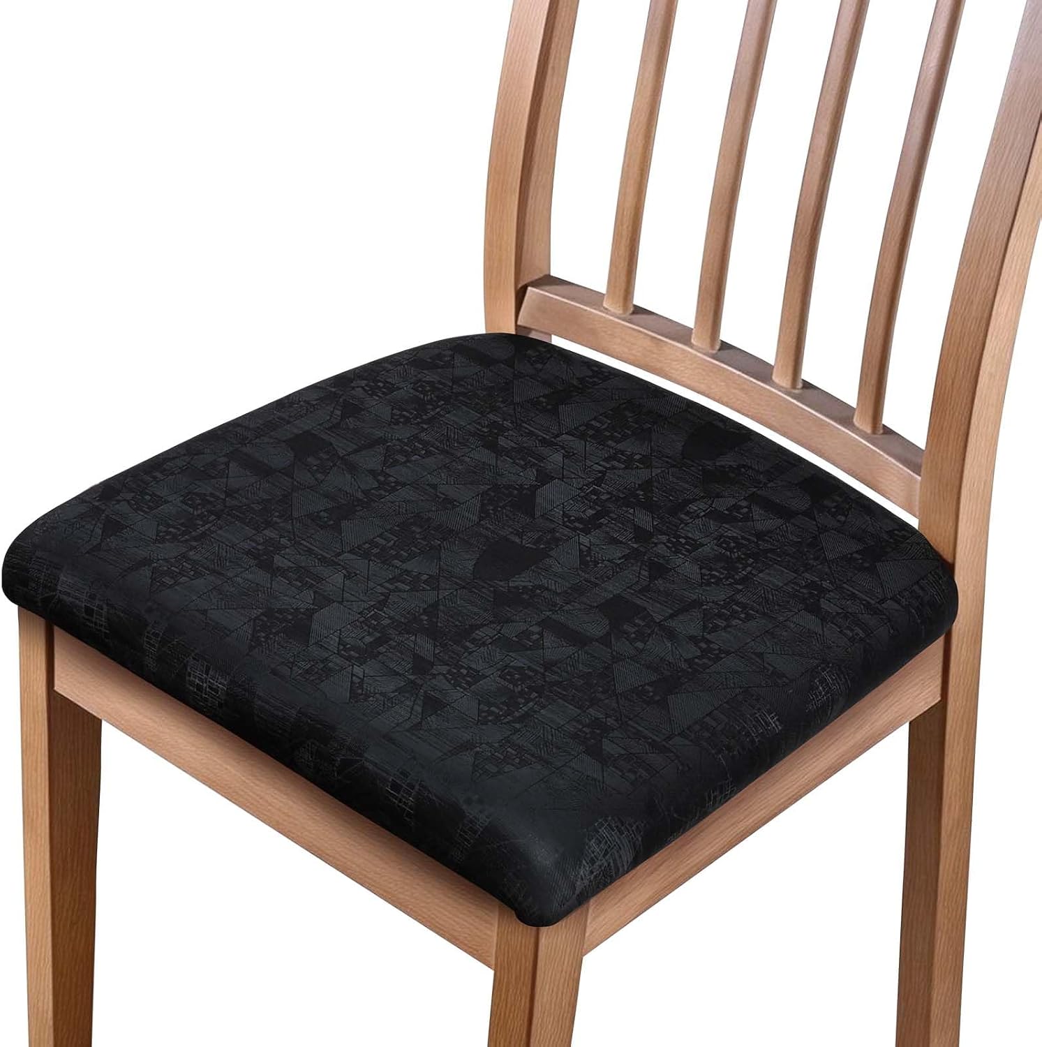 Alishomtll Dining Chair Covers Set of 4 – Faux Leather PU Slipcovers for dining / office use