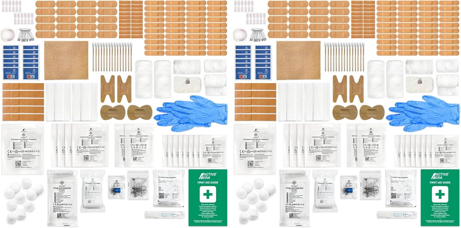 Thumbnail 4 de 180 Piece First Aid Kit Refill with Eyewash and Blanket 🩹