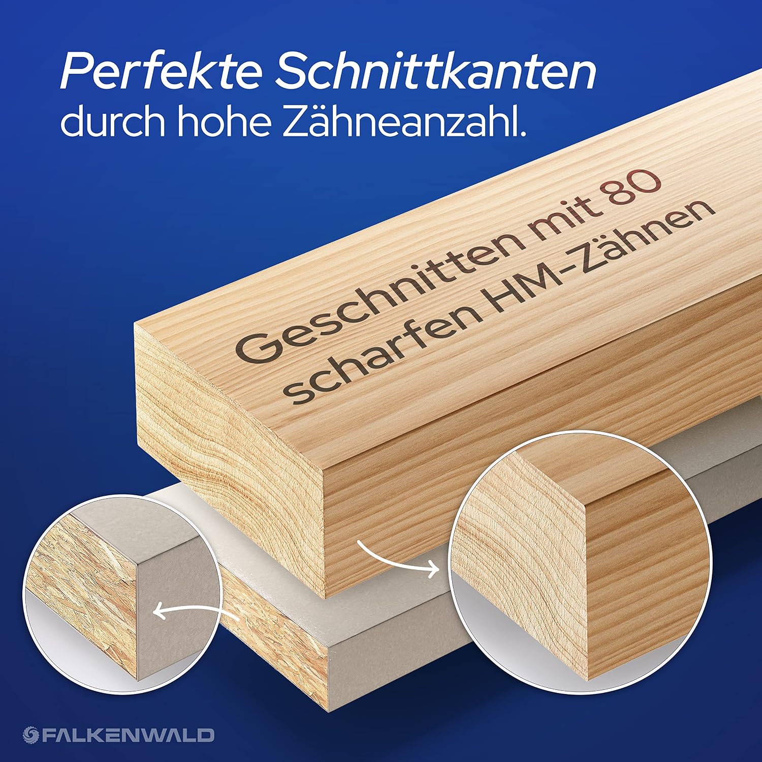 Thumbnail 2 de FALKENWALD Sägeblatt 250x30 Holz für Holzschnitt