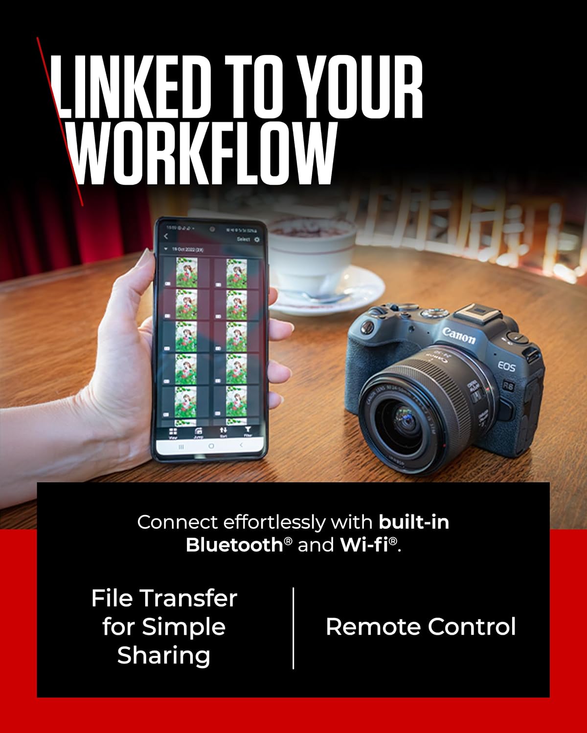 Thumbnail 5 de Canon EOS R8 24.2 MP full‑frame mirrorless camera
