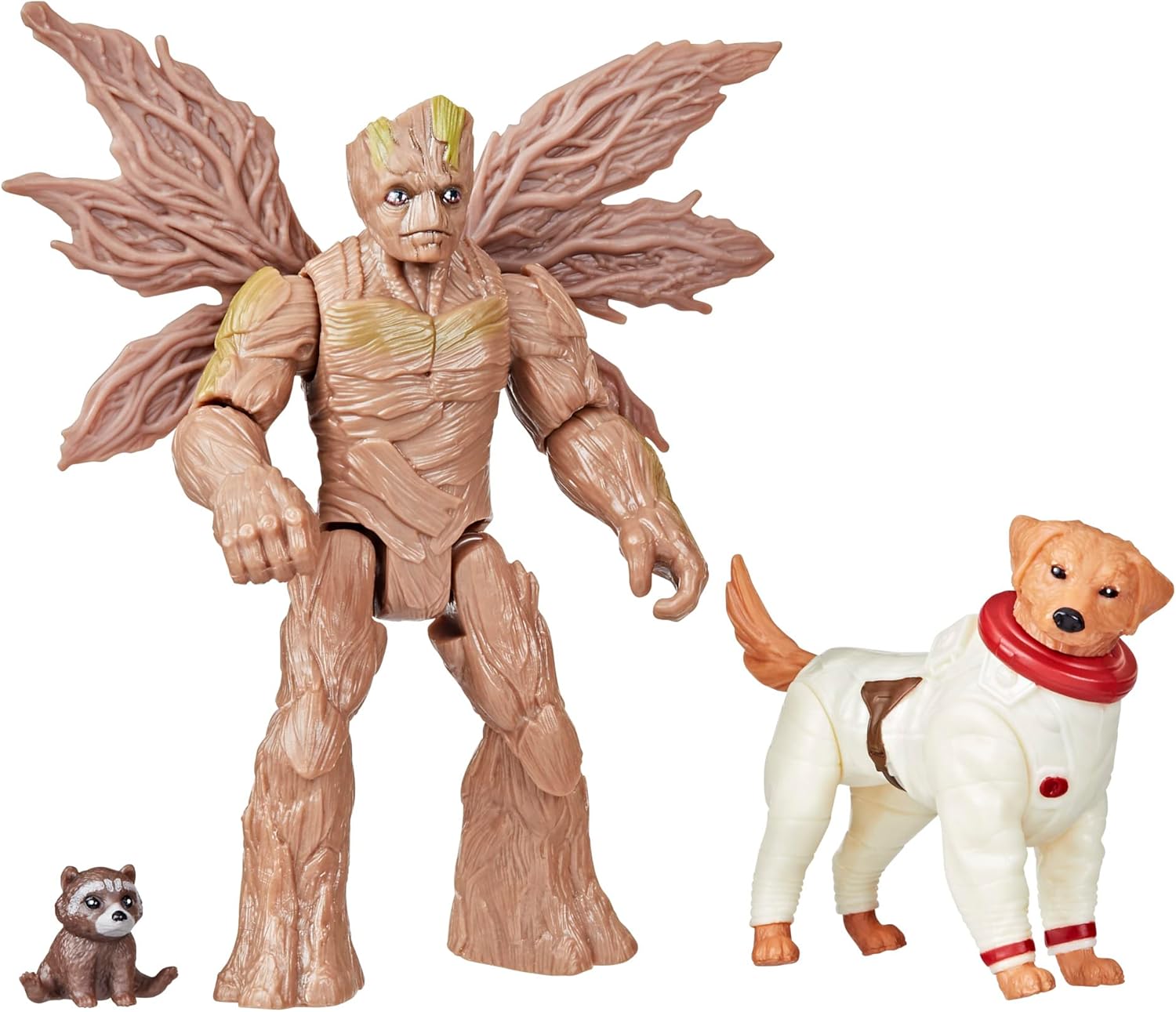 Thumbnail 3 de Figurines articulées Marvel Les Gardiens de la Galaxie Vol. 3 : Groot, Bébé Rocket et Cosmo (pack de 5 figurines)