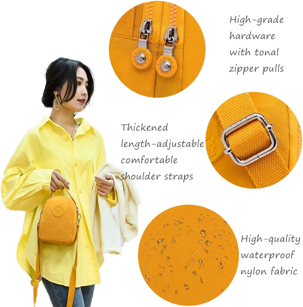 Thumbnail 3 de OPXTO Small Women’s Crossbody Phone Purse with Adjustable Strap (Nylon Oxford)
