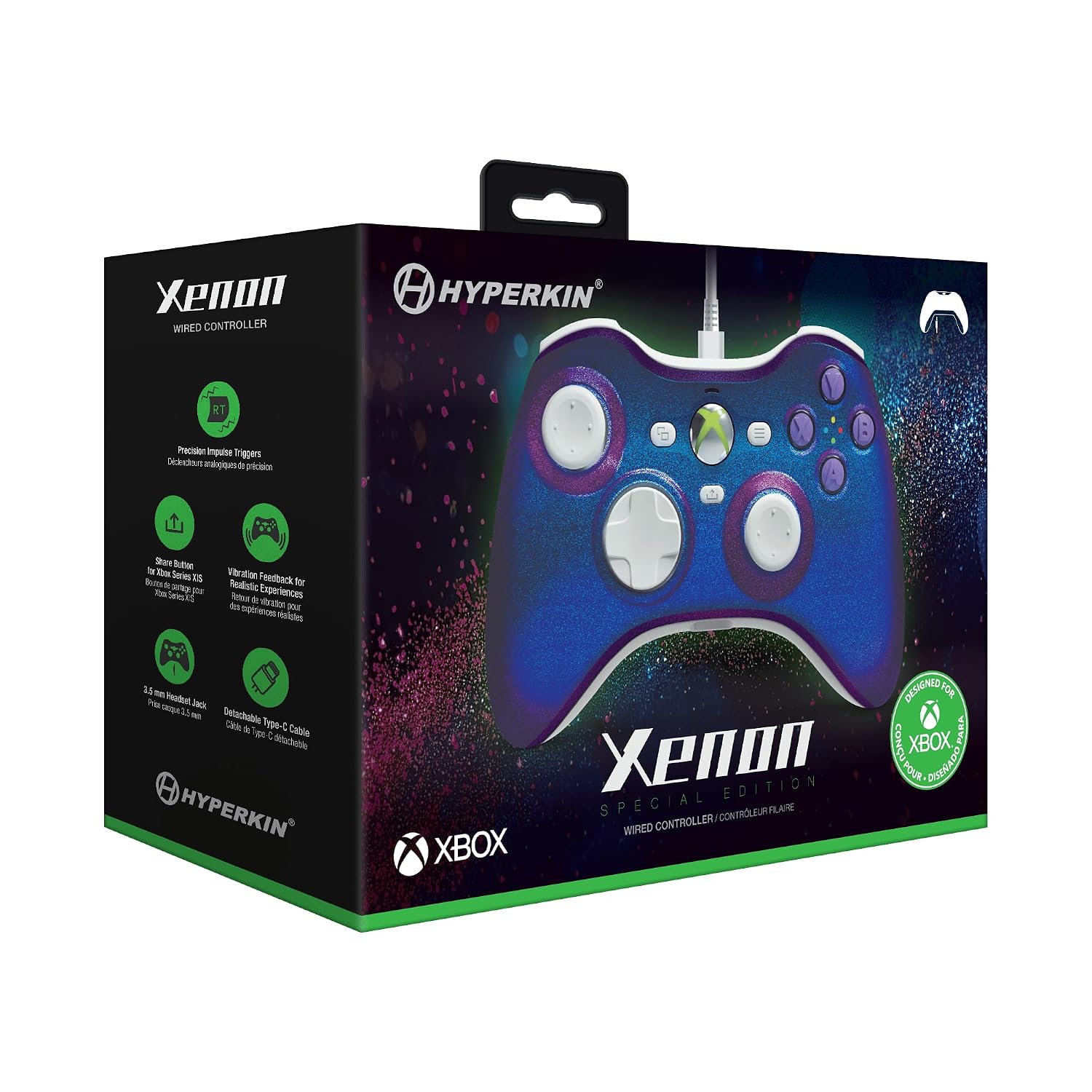 Thumbnail 6 de Hyperkin Xenon Wired Controller 10ft USB-C